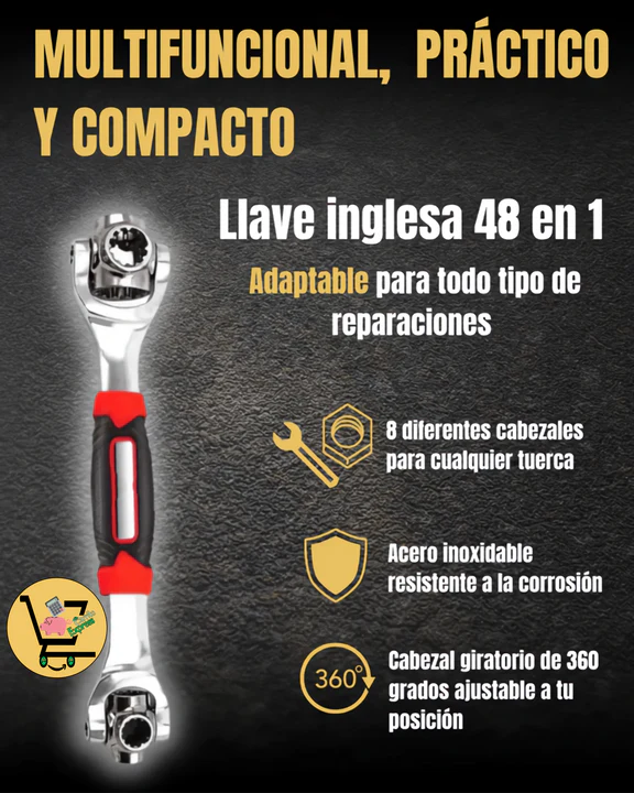 Llave Multiusos 48 en 1 - ToolMaster Pro™