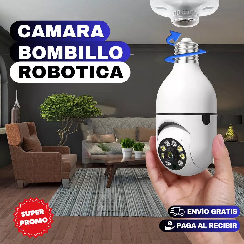 CAMARA BOMBILLO ROBÓTICA 360 VisionPro™