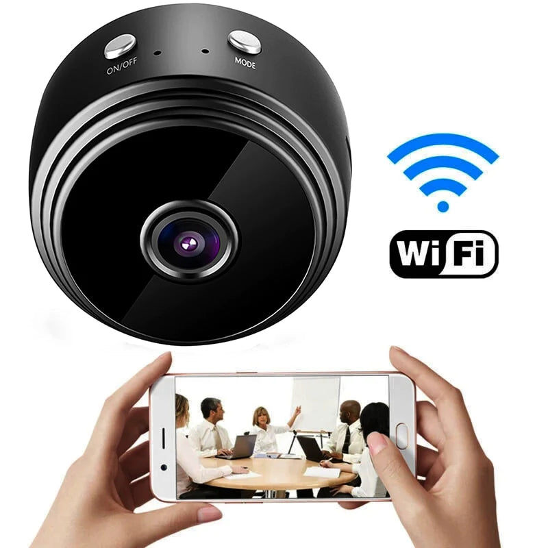 PROMO 2x1 MINI CÁMARA A9 INALÁMBRICA CON WIFi 1080P HD